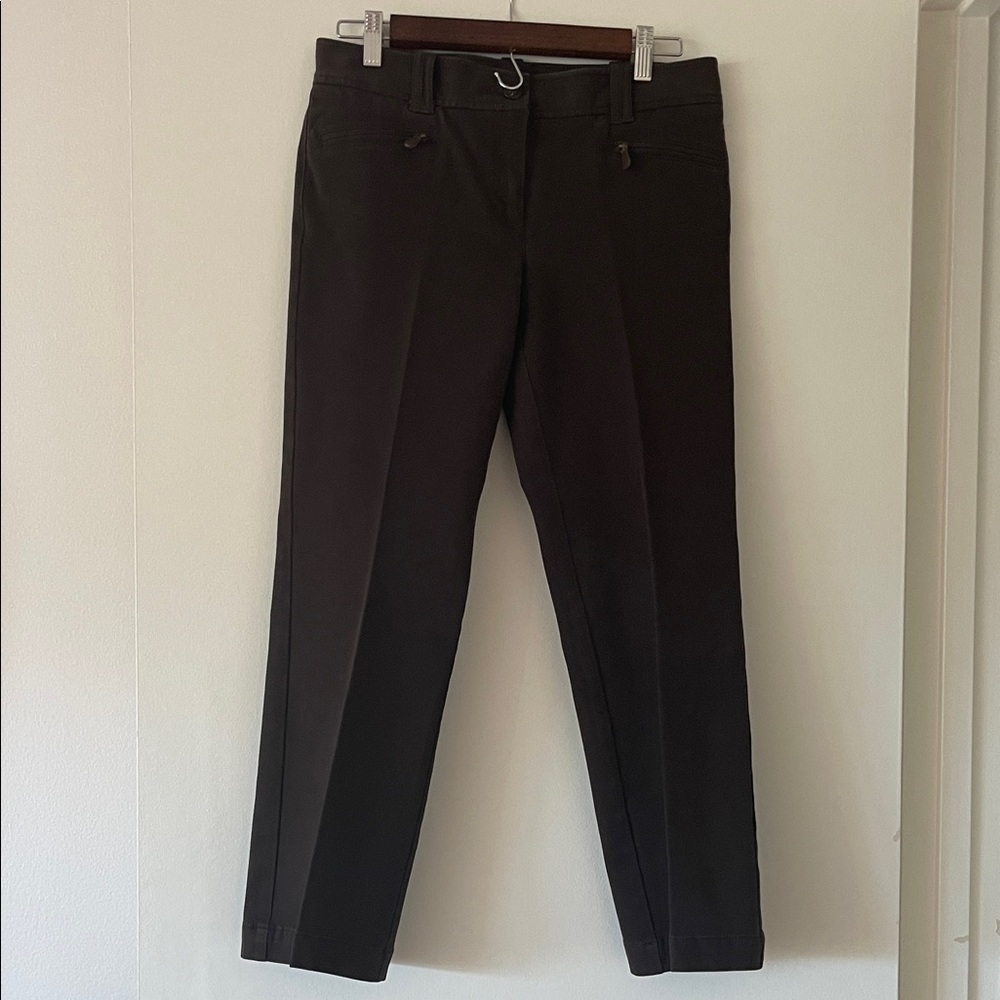 Talbots Elegant Dark Brown Pants